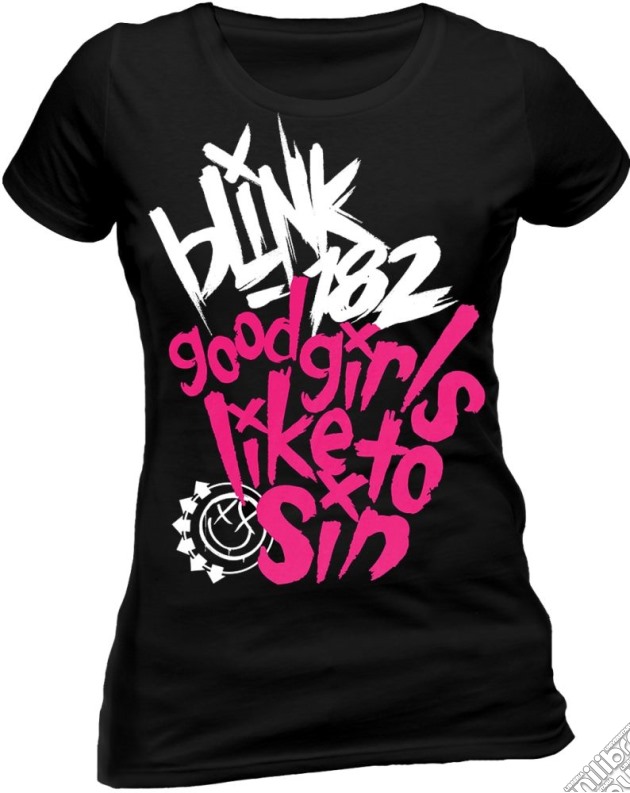 Blink 182 - Good Girls (T-Shirt Donna L) gioco di CID