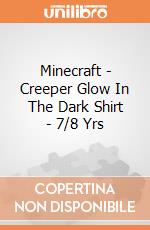 Minecraft - Creeper Glow In The Dark Shirt - 7/8 Yrs gioco di Bioworld