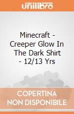 Minecraft - Creeper Glow In The Dark Shirt - 12/13 Yrs gioco di Bioworld