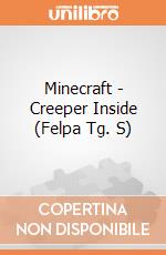 Minecraft - Creeper Inside (Felpa Tg. S) gioco di Bioworld