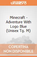 Minecraft - Adventure With Logo Blue (Unisex Tg. M) gioco di Bioworld