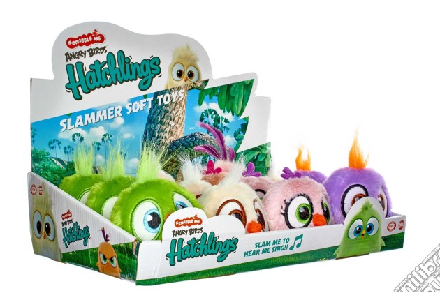 Hatchlings - Slammer Peluche Con Suono 8 Cm (un articolo senza possibilità di scelta) gioco di Joy Toy