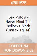 Sex Pistols - Never Mind The Bollocks Black (Unisex Tg. M) gioco di Rock Off