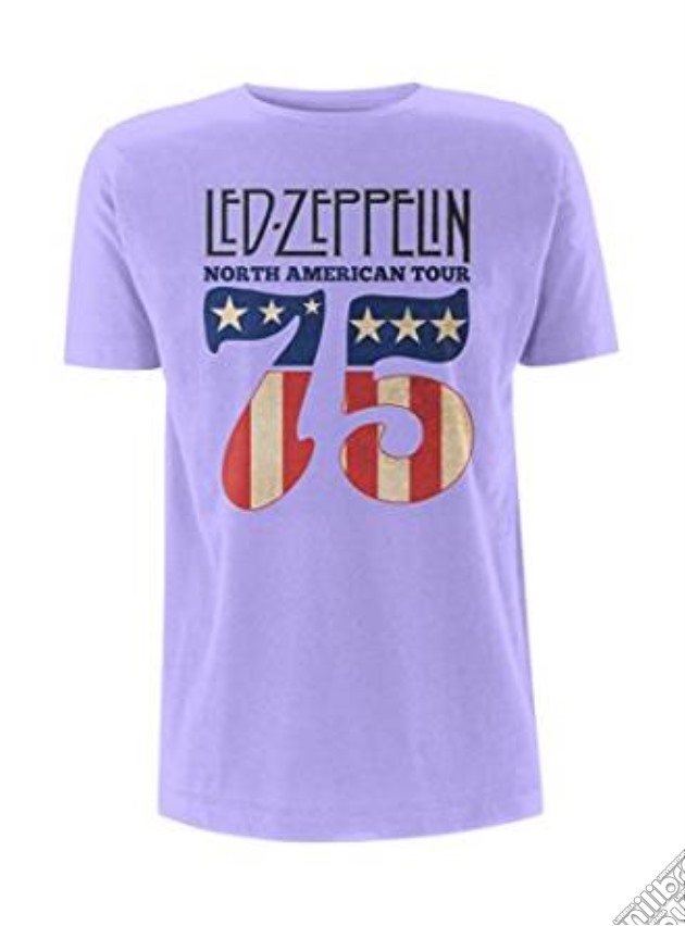 Led Zeppelin - North America 75' Orchid (T-Shirt Unisex Tg. 2XL) gioco