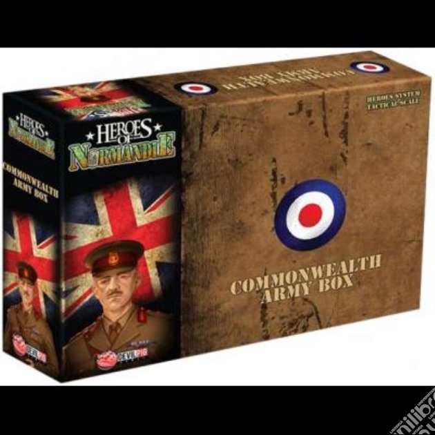 Heroes of Normandy. Commonwealth Army Box. [Espansione per Heroes of Normandy]. gioco di Play Well Games