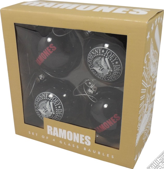Ramones - Logo Set Of 4 (Decorazioni Di Natale) gioco