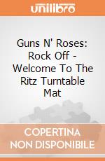 Guns N' Roses: Rock Off - Welcome To The Ritz Turntable Mat giochi
