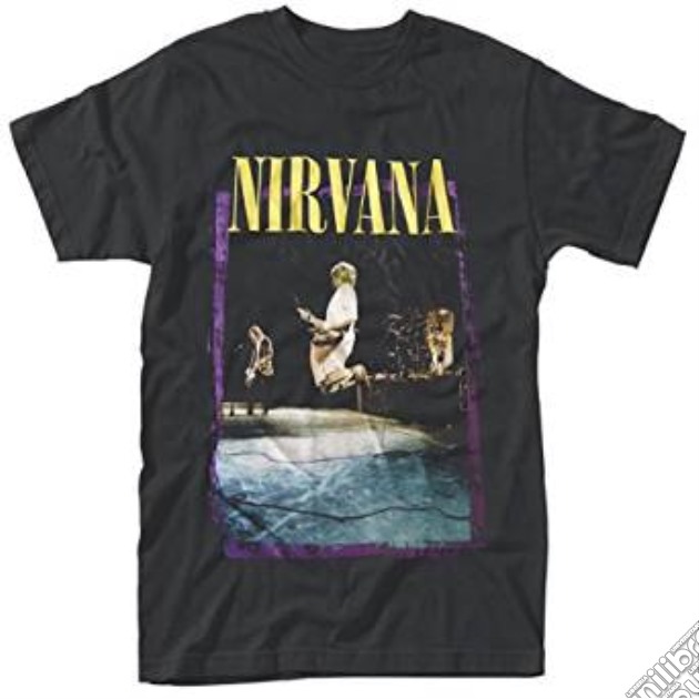 Nirvana: Stage Jump (T-Shirt Unisex Tg. S) gioco