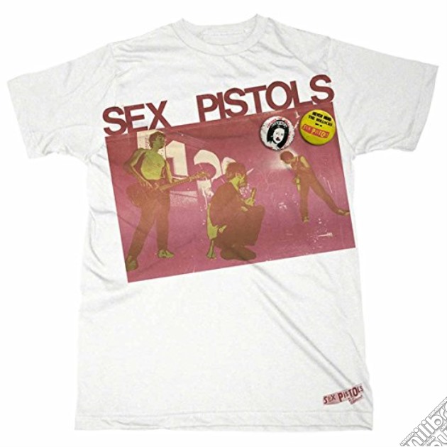 Sex Pistols - Badges (T-Shirt Unisex Tg. L) gioco