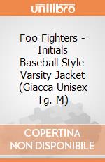 Foo Fighters - Initials Baseball Style Varsity Jacket (Giacca Unisex Tg. M) gioco