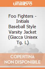 Foo Fighters - Initials Baseball Style Varsity Jacket (Giacca Unisex Tg. L) gioco