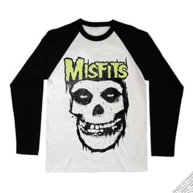 Misfits - Logo Skull (Maglia Manica Lunga Unisex Tg. 2XL) gioco