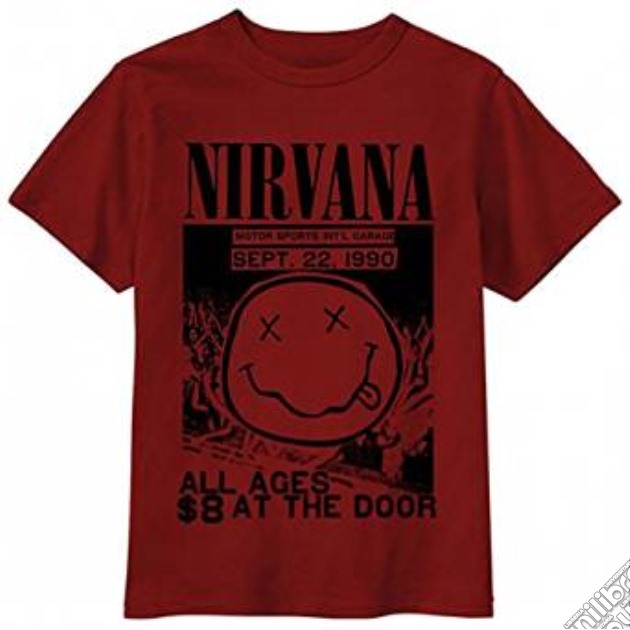 Nirvana - All Ages Flyer (T-Shirt Unisex Tg. 2XL) gioco