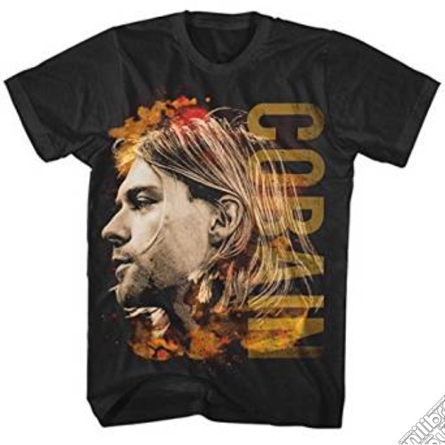 Kurt Cobain: Coloured Side View (T-Shirt Unisex Tg. S) gioco