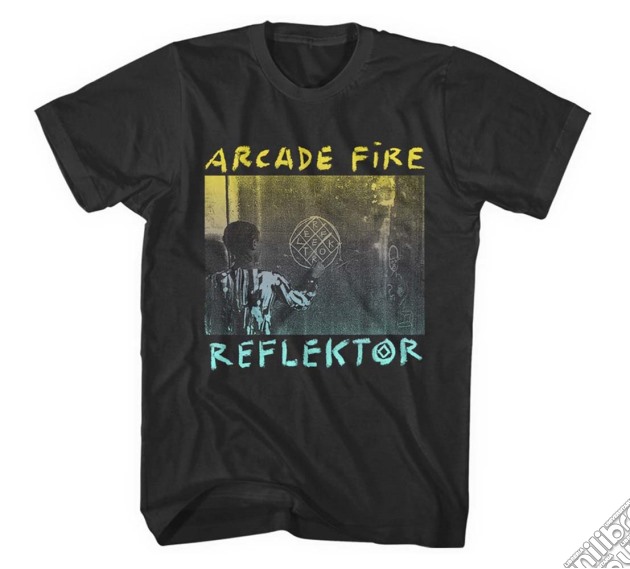 Arcade Fire - Black Reflektor (T-Shirt Unisex Tg. S) gioco
