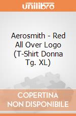 Aerosmith - Red All Over Logo (T-Shirt Donna Tg. XL) gioco