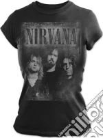 Nirvana: Rock Off - Faded Faces T-Shirt (T-Shirt Donna Tg. XL) giochi