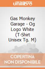Gas Monkey Garage - Og Logo White (T-Shirt Unisex Tg. M) gioco di PHM