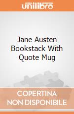 Jane Austen Bookstack With Quote Mug giochi