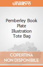 Pemberley Book Plate Illustration Tote Bag giochi