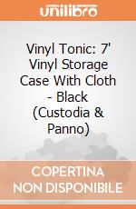 Vinyl Tonic: 7' Vinyl Storage Case With Cloth - Black (Custodia & Panno) giochi