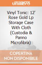 Vinyl Tonic: 12' Rose Gold Lp Storage Case With Cloth (Custodia & Panno Microfibra) giochi