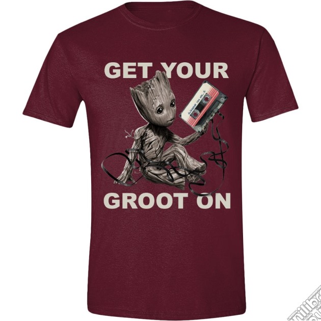 Guardians Of The Galaxy Vol 2. - Get Your Groot On Red (T-Shirt Unisex Tg. S) gioco