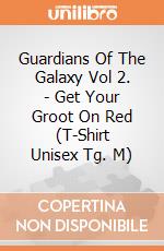 Guardians Of The Galaxy Vol 2. - Get Your Groot On Red (T-Shirt Unisex Tg. M) gioco