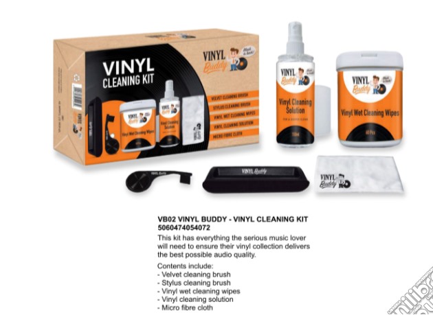 Vinyl Buddy: Vinyl Cleaning Kit gioco