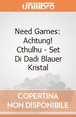 Need Games: Achtung! Cthulhu - Set Di Dadi Blauer Kristal gioco