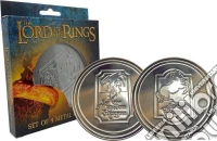 Lord Of The Rings (The): Fanattik - Set Of 4 (Metal Coasters / Sottobicchieri Metallo) giochi