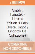 Amblin: Fanattik - Limited Edition 4-Pack (Metal Ingot / Lingotto Da Collezione) giochi