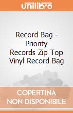 Record Bag - Priority Records Zip Top Vinyl Record Bag gioco