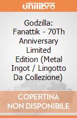 Godzilla: Fanattik - 70Th Anniversary Limited Edition (Metal Ingot / Lingotto Da Collezione) giochi