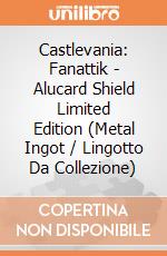 Castlevania: Fanattik - Alucard Shield Limited Edition (Metal Ingot / Lingotto Da Collezione) giochi