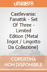 Castlevania: Fanattik - Set Of Three - Limited Edition (Metal Ingot / Lingotto Da Collezione) giochi