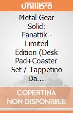 Metal Gear Solid: Fanattik - Limited Edition (Desk Pad+Coaster Set / Tappetino Da Scrivania+Set Sottobicchieri) giochi