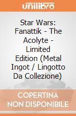 Star Wars: Fanattik - The Acolyte - Limited Edition (Metal Ingot / Lingotto Da Collezione) giochi