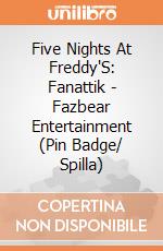 Five Nights At Freddy'S: Fanattik - Fazbear Entertainment (Pin Badge/ Spilla) giochi