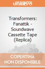 Transformers: Fanattik - Soundwave Cassette Tape (Replica) giochi