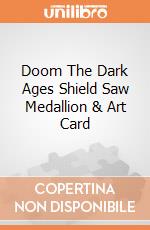 Doom The Dark Ages Shield Saw Medallion & Art Card giochi