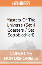 Masters Of The Universe (Set 4 Coasters / Set Sottobicchieri) giochi