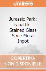 Jurassic Park: Fanattik - Stained Glass Style Metal Ingot giochi