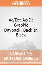 Ac/Dc: Ac/Dc Graphic Daypack. Back In Black giochi