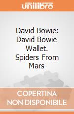 David Bowie: David Bowie Wallet. Spiders From Mars giochi