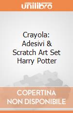 Crayola: Adesivi & Scratch Art Set Harry Potter giochi