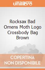 Rocksax Bad Omens Moth Logo Crossbody Bag Brown giochi