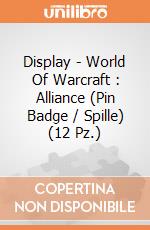 Display - World Of Warcraft : Alliance (Pin Badge / Spille) (12 Pz.) giochi