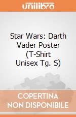 Star Wars: Darth Vader Poster (T-Shirt Unisex Tg. S) giochi
