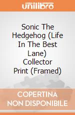 Sonic The Hedgehog (Life In The Best Lane) Collector Print (Framed) gioco